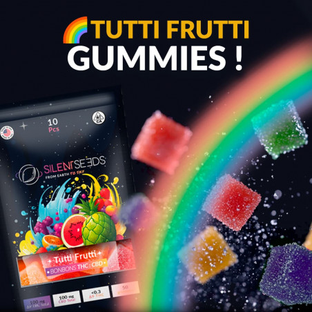 Gominolas con THC y CBD | Tutti Fruity