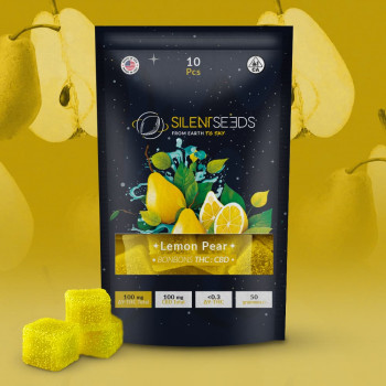 Gominolas de THC + CBD | Limón y pera