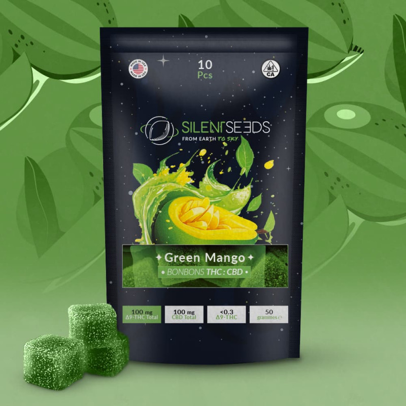 Gominolas de THC + CBD | Green Mango